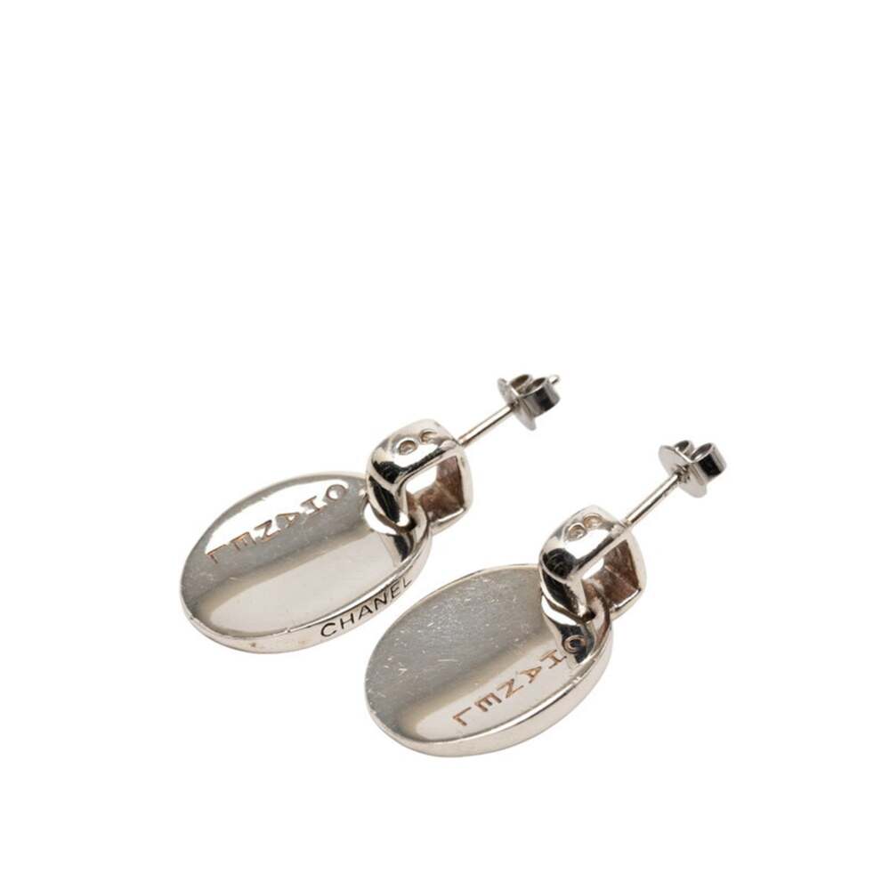 Chanel Earrings Logo Stud Sterling #228953C65B